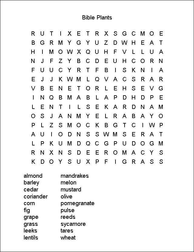 word search